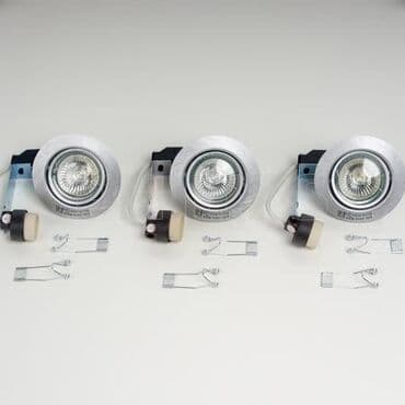 фонарь прожектор: Cпот встраиваемый OPAL recessed aluminium 3x50W 230V. Встраиваемые — 3