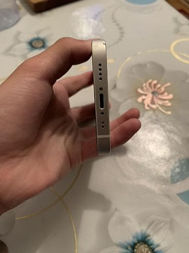 macbook mini: IPhone 12 mini, Б/у, 128 ГБ, Белый, Чехол, 77 % — 6