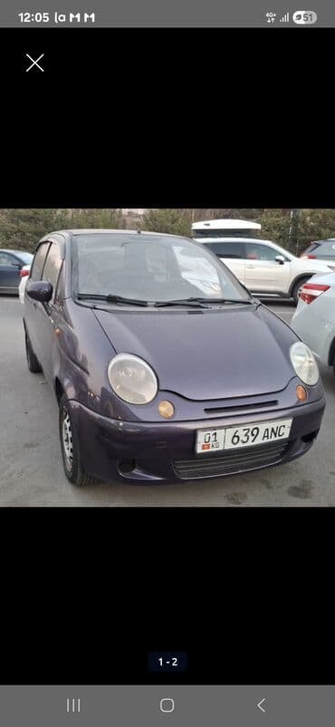 матиз 2018: Daewoo Matiz: 2003 г., 0.8 л, Механика, Бензин, Хетчбек — 1