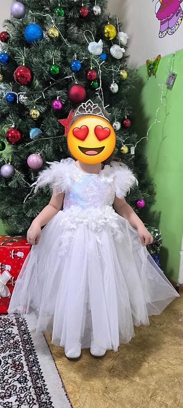 смокинг детский: Детское платье, цвет - Белый — 1