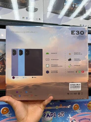 универсальные мобильные батареи для планшетов aili: Планшет, Ego Pad, память 128 ГБ, 10" - 11", 5G, Новый, Классический цвет - Черный — 5