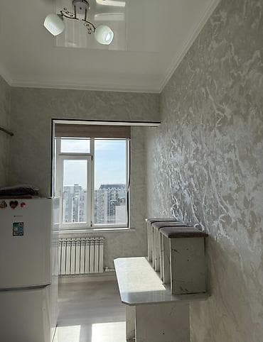 вагон талас: 1 комната, 40 м², Элитка, 13 этаж, Евроремонт — 6