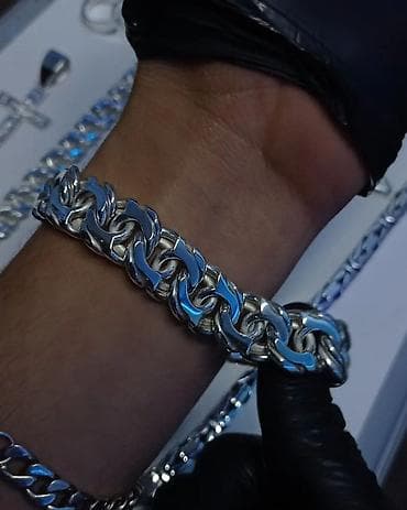 what: Серебряный Бисмарк 150 гр 55 см Ручная работа Серебро 925 проба — 4