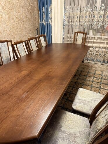 мебель 312: Столовый комплект в классическом стиле в гостинную. Стенка в подарок — 5