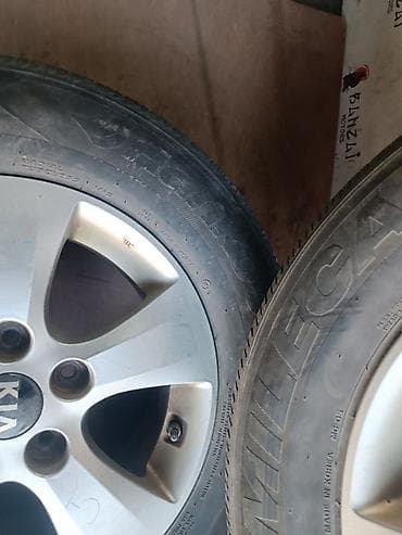 диски для нексия: Колеса в сборе 205 / 70 / R 15, Лето, Б/у, Комплект, Легковые, Литые, отверстий - 5 — 5