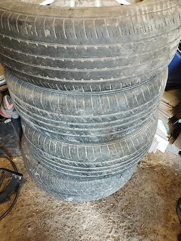 шины бу бишкек 15: Дөңгөлөктөр монтажда 195 / 65 / R 15, Жай, Комплект, Жеңил унаалар, Куйма — 2