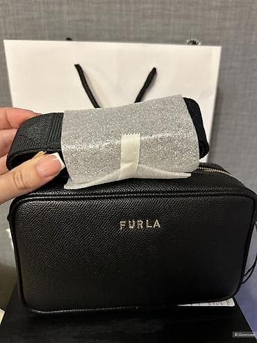 Сумка Furla Lilli crossbody black 🖤 Оригинальная сумка Furla в