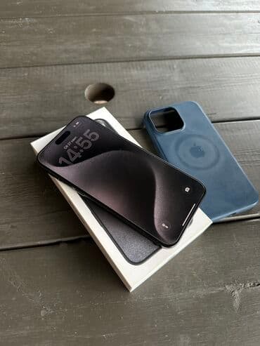 компьютеры айфон: IPhone 15 Pro Max, Б/у, 512 ГБ, Black Titanium, Коробка, 94 % — 1