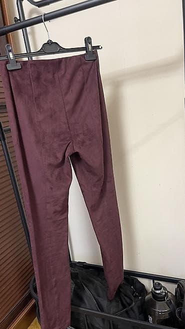 Джинсы: Джинсы, Клеш, Средняя талия, Вареные, S, XS — 10