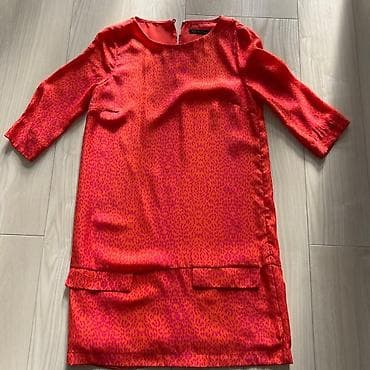 Вечернее платье, Коктейльное, Короткая модель, С рукавами, XL