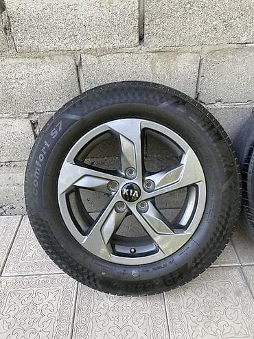 forte: Литые Диски R 16 Kia, Комплект, отверстий - 5, Б/у — 4
