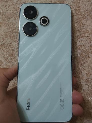 galaxy 21s: Redmi, Redmi 13, Б/у, 128 ГБ, цвет - Голубой, 1 SIM — 2
