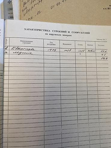 2 комнаты, 59 м², Аламедин-1 мкр 105 серия, 5 этаж, Косметический ремонт — 6