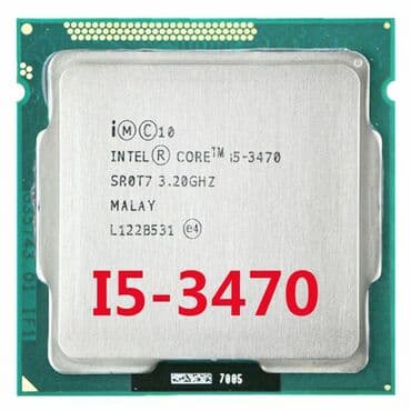 процессор core i5 3470: Процессор, Б/у — 1