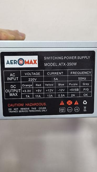 deepcool st500 argb: Блок питания, Новый, 350 Вт, 350 Вт — 2
