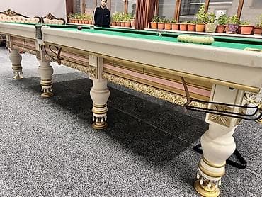 Бильярдный стол для русского бильярда (пул-рум формат) - Классическая