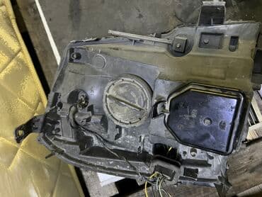 cadillac: Передняя левая фара Cadillac 2008 г., Б/у, Оригинал — 2