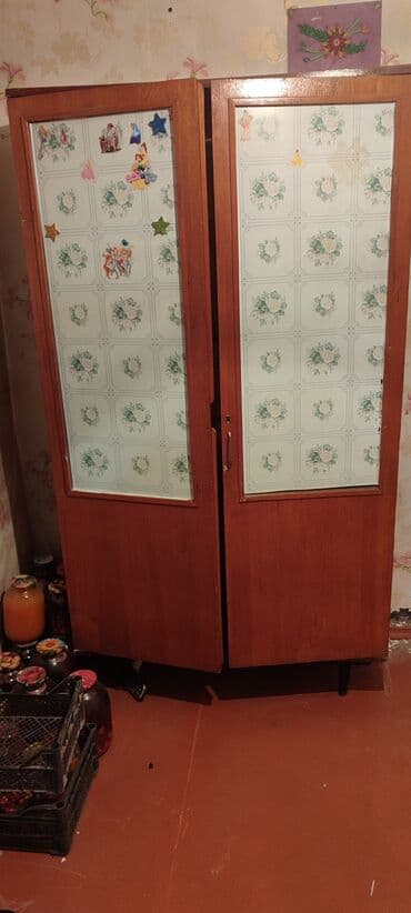 Шкаф для одежды, Прямой, Дерево