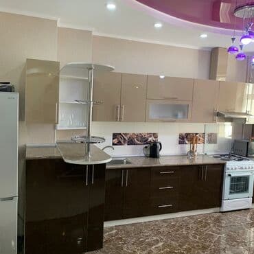 кара балта суточная квартира: 1 комната, Душевая кабина, Бронь, Бытовая техника — 3