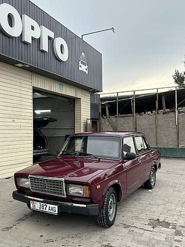 ВАЗ (ЛАДА) 2107: 2007 г., 1.6 л, Кол менен иштөөчү, Бензин, Седан