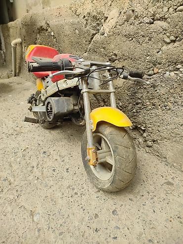 мотоцикл мотоцикл: Мини-питбайк/покетбайк бензиновый - Компактный детский/подростковый — 2