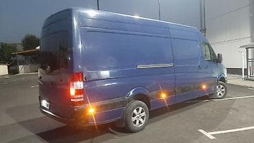 автомат минивэн: Mercedes-Benz Sprinter (длинная база, высокий потолок), синий цвет — 8