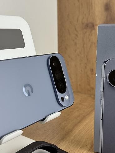 google pxel 4: Google Pixel 10 Pro, Б/у, 512 ГБ, цвет - Синий, 1 SIM, eSIM — 5