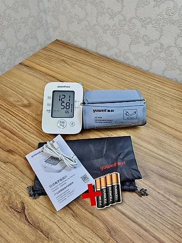 Градусники, тепловизоры: Автоматический тонометр Yuwell YE660D (плечевой) - Электронный — 2