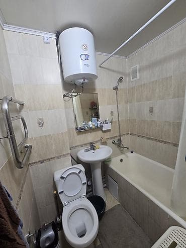 район кудай берген: 2 бөлмө, 46 м², 104-серия, 4 кабат, Евроремонт — 10