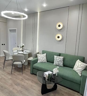 royal construction: 2 комнаты, 58 м², Элитка, 7 этаж, Дизайнерский ремонт — 4