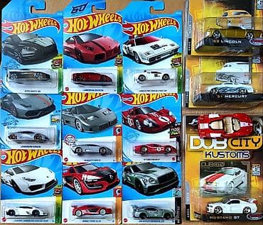Коллекция ХотВилс- металлические спортивные авто Оригинальные подарки