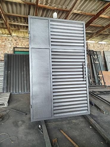 распашные: 🚪 Изготавливаем качественные ворота на заказ! ✔ Надёжные и прочные — 7