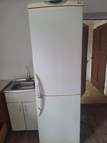 мороженный апарат: Холодильник LG, Двухкамерный — 1