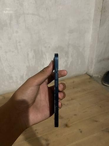 Техника и электроника: IPhone 13, Б/у, 128 ГБ, Синий, Зарядное устройство, 66 % — 8