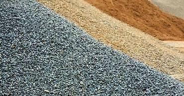 ковровая плитка: Щебень, песок и отсев для строительных работ - Фракции щебня: мелкая — 1