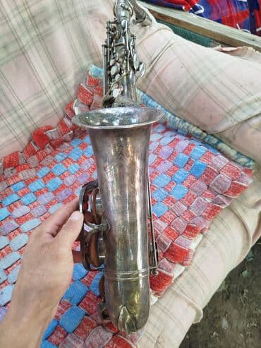 Саксофон альт (корпус из нейзильбера/серебристый). Классическая