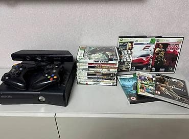 xbox приставка цена: Комплект Xbox 360 с Kinect и играми Состав: - Консоль Xbox 360 — 3