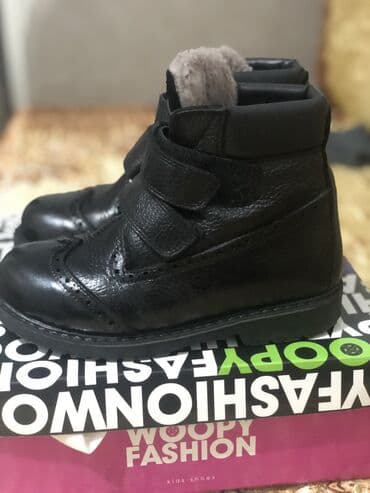 детская обувь на девочку зима: Детские зимние ортопедические ботинки Woopy Fashion - Цвет: черный - — 2