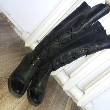 Продаю зимние сапоги, натуральный мех натуральная Кожа 37 размер at lalafo.kg Продаю зимние сапоги, натуральный мех натуральная Кожа 37 размер