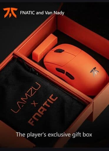 logitech g27 купить в бишкеке: Игровая мышка Lamzu THORN 4K Fnаtic Основные характеристики Тип мыши — 5