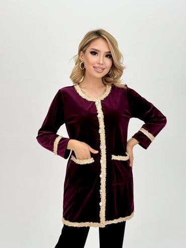 домашние халаты больших размеров: Халат, Бамбук, Made in KG, Все размеры — 4