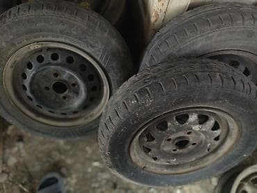 щины 13: Колеса в сборе 165 / 80 / R 13, Лето, Комплект, Легковые, Железные, отверстий - 4 — 4