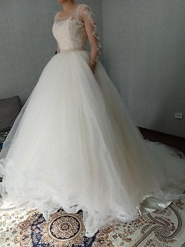 нивеа: Продаю свадебное платье трансформер. платье русалка со съёмным пышным — 10