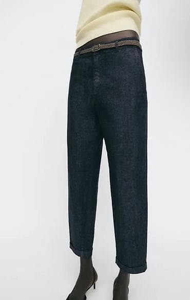 Джинсы, Zara, Средняя талия, M