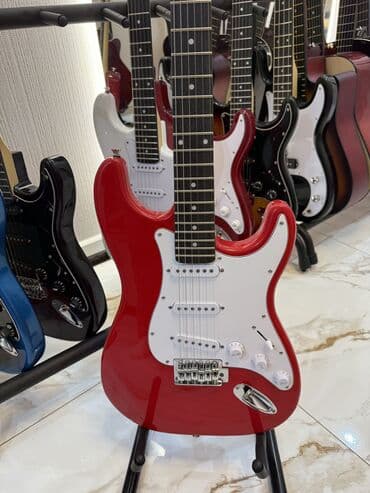 Гитаралар: Электрогитара новая, стратокастер, ST, Stratocaster. Все в наличии В — 5