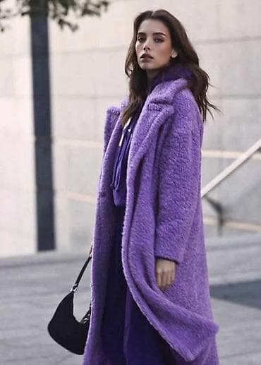 Imperial Italy шуба - Прямой свободный крой, длина миди/макси -