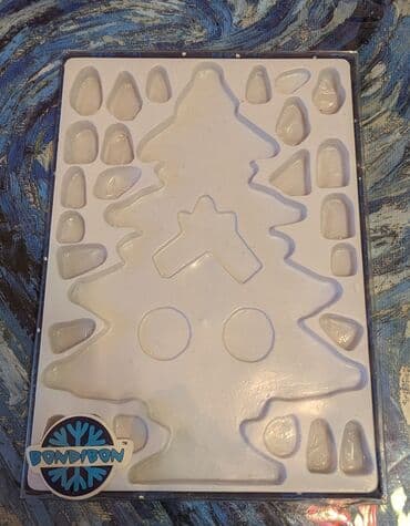 игрушки ручная работа: От 3 лет. 3D ёлочка Bondibon с подвесными мини‑игрушками. Развивает — 4