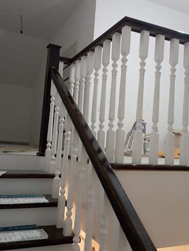 отделочные работы бишкек цена: "шаты" компаниясы сиздерге үйүңүздүн тепкичтерин ( лестница ) жасап — 13