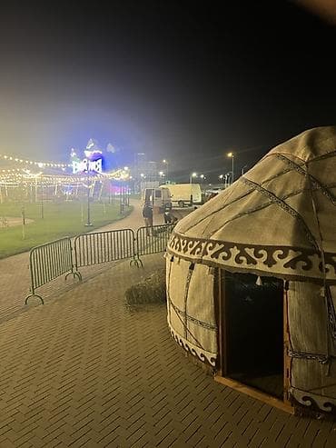 Спорт и хобби: Традиционная кочевая юрта для мероприятий и этно-декора. - — 1