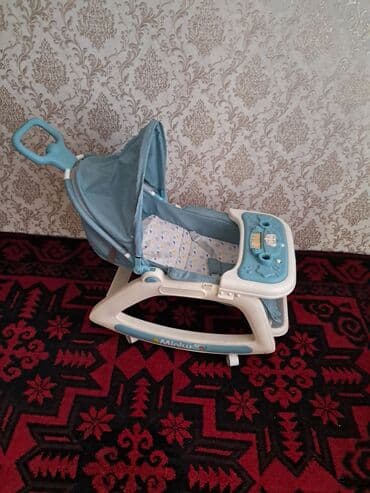 cybex бу: Балдар арабасы, түсү - Көгүлтүр — 4